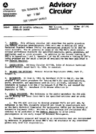 AC 20110C Index of Aviation Technical Standard Orders