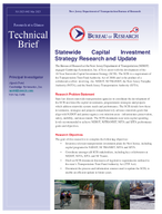 Statewide Capital Investment Strategy and Update Technical Brief