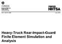 HeavyTruck RearImpactGuard Finite Element Simulation and Analysis