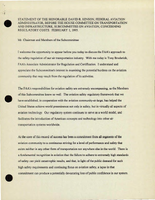 FAA Administrator David R Hinson Speeches February 1995