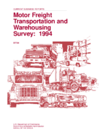 Motor Freight Transportation and Warehousing Survey 1994