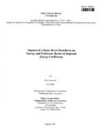 Impacts of a Snake River Drawdown on Energy and Emissions Based on Regional Energy Coefficients