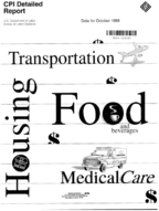 CPI Detailed Report Data for October 1998