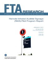 Remote Infrared Audible Signage Pilot Program
