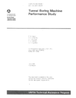 Tunnel Boring Machine Performance Study Final Report