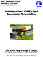 Evaluating the Impact of Vehicle Digital Communication Alerts on Vehicles