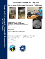 FreezeThaw Durability and LongTerm Performance Evaluation of Shotcrete in Cold Regions