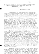 Interstate Commerce Commission Report of the Accident  Investigation Occurring on the TEXAS AND PACIFIC RAILWAY HIGH TX