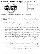 AC 1205 High Altitude Operations in Areas of Turbulence