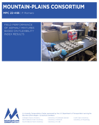 Field Performance of Asphalt Mixtures Based on Flexibility Index Results