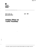 Holiday Effect on Traffic Fatalities