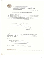 Acceleration from the Time and Distance Measurements