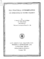 The Practical Determination of Strength of Doped Fabric