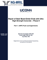 Repair of Steel BeamGirder Ends with Ultra HighStrength Concrete  Phase II Part 1 UHPC Pushout Experiments
