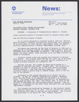 Department of Transportation News Releases JulySeptember 1991