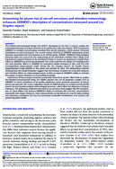 Accounting for Plume Rise of Aircraft Emissions and Shoreline Meteorology Enhances AERMODs Description of Concentrations Measured Around Los Angeles Airport
