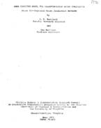 Area computer model for transportation noise prediction  phase IIimproved noise prediction methods