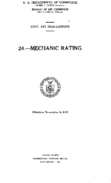 Part 24 Mechanic Rating