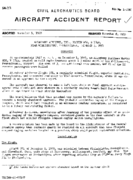 Investigation of Aircraft Accident ALLEGHENY AIRLINES WILLIAMSPORT PENNSYLVANIA 19591201