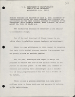 Remarks Prepared for Delivery by Alan S Boyd Secretary of Transportation before the Joint Session West Virginia Bar Association and the West Virginia Chamber of Commerce