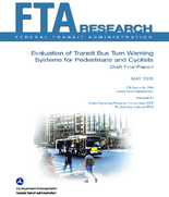 Evaluation of Transit Bus Turn Warning Systems for Pedestrians and Cyclists