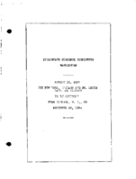 Interstate Commerce Commision Report of the Accident  Investigation Occuring on the NEW YORK CHICAGO AND ST LOUIS DUNKIRK NY