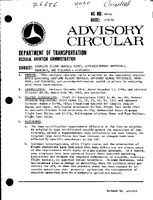 AC 606A Airplane Flight Manuals APM Approved Manual Materials Markings and Placards  Airplanes