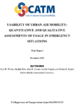 Usability of Urban Air Mobility Quantitative and Qualitative Assessments of Usage in Emergency Situations