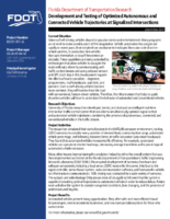 Development and Testing of Optimized Autonomous and Connected Vehicle Trajectories at Signalized Intersections summary