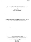 The point system for driver license administration  a viable alternative for Virginia