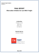 Alternative Vehicles for Last Mile Freight