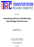 Evaluating Arkansas Weathering Steel Bridge Performance