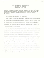 Assistant Secretary of Transportation for Policy and International Affairs Charles D Baker Speeches May 1970
