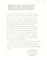 Speeches by Federal Railroad Administrator Reginald N Whitman 1969