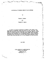 An Appraisal of Certain Tests of Pilot Aptitude