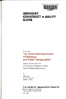 Highway Constructability Guide