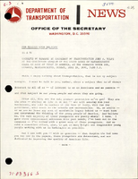 Excerpts of Remarks by Secretary of Transportation John A Volpe at the Convention Banquet of the Grand Lodge of Massachusetts Order of Sons of Italy in America