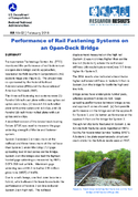 Performance of Rail Fastening Systems on an OpenDeck Bridge