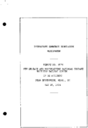 Interstate Commerce Commision Report of the Accident  Investigation Occuring on the NEW ORLEANS AND NORTHEASTERN SOUTHERN RAILWAY SYSTEM ENTERPRISE MS