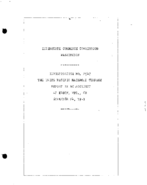 Interstate Commerce Commision Report of the Accident  Investigation Occuring on the UNION PACIFIC RAILROAD EDSON WY