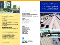 Cool Tips on HOT Lanes Are They Right for Your Community
