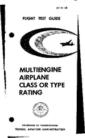 AC 614B Flight Test Guide  Multiengine Airplane Class or Type Rating