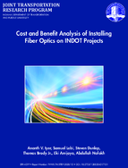 Cost and Benefit Analysis of Installing Fiber Optics on INDOT Projects