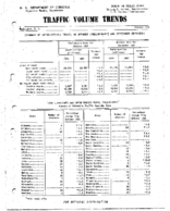 Traffic Volume Trends October 1957