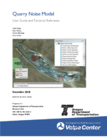 Quarry Noise Model  User Guide and Technical Reference