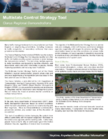 Multistate Control Strategy Tool Clarus Regional Demonstration