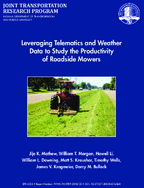 Leveraging Telematics and Weather Data to Study the Productivity of Roadside Mowers