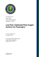 Low Flow  Optimized Flow Oxygen Systems for Passengers  OFOS  A Physiologic Inquiry into Emergency Supplemental Oxygen Supply Needs and Procedures