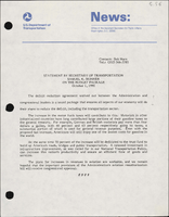 Secretary of Transportation Samuel K Skinner Speeches October 1990