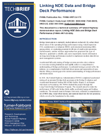 Linking NDE Data and Bridge Deck Performance TechBrief
